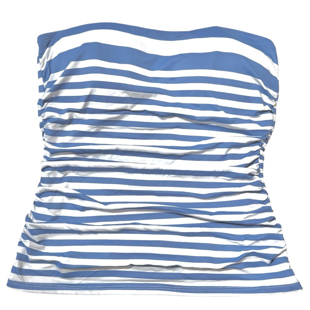 Tommy Bahama Breaker Bay Eng. Shirred Bandini Top - Picture 3 of 9